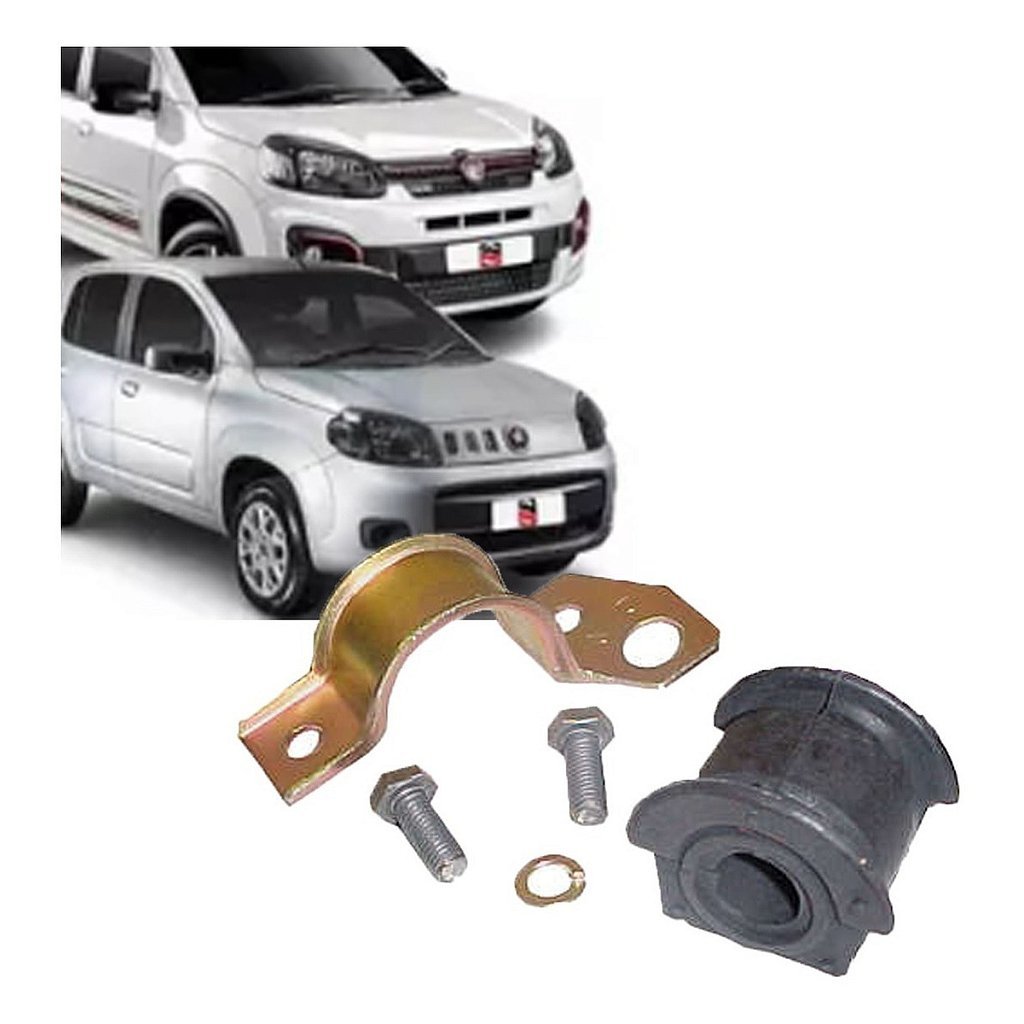 KIT ESTABILIZADORA BUCHA BARRA DOBLO UNO 11/ 11 12 13 14 15 16 17 18 19 20 21 INTERNO LADO ESQUERDO MOTORISTA FURO 16MM