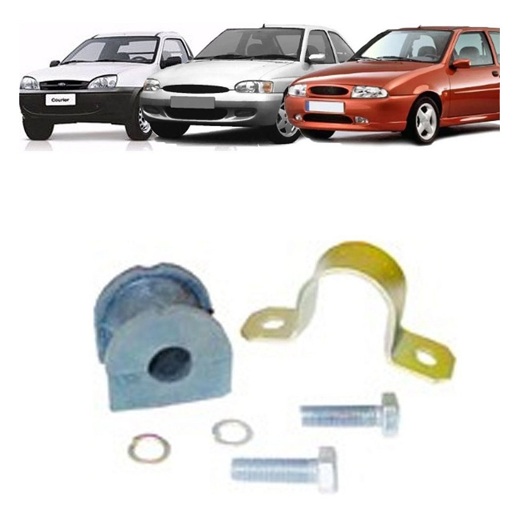 KIT ESTABILIZADORA BUCHA BARRA ESCORT ZETEC COURIER FIESTA ZETEC 96 97 98 99 00 01 02 03 04 05 06 07 08 09 10