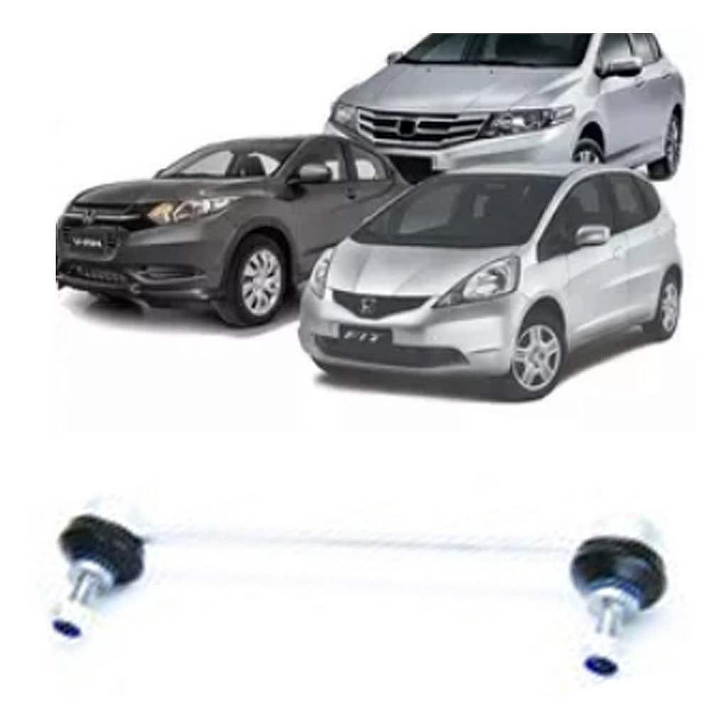 BIELETA SUSPENSÃO BARRA ESTABILIZADORA DIANTEIRA HONDA CITY NEW FIT HONDA HRV CRV 08/20 80914 V8