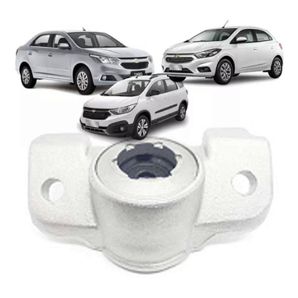SUPORTE COXIM BATENTE KIT AMORTECEDOR TRASEIRO COBALT ONIX PRISMA SONIC SPIN 14 15 16 17 18 19 20 LADO ESQUERDO MOTORIST