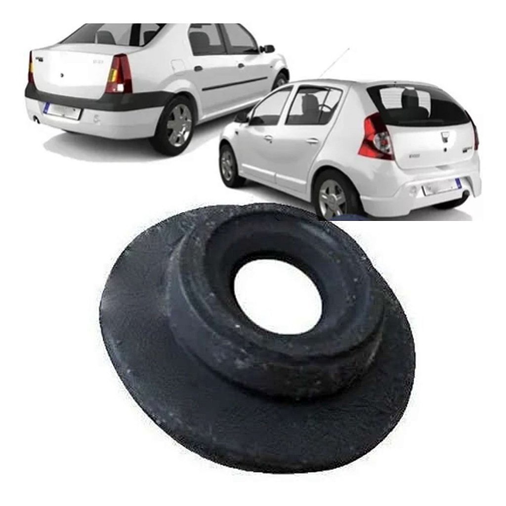 CALÇO AMORTECEDOR TRASEIRO COXIM RENAULT LOGAN SANDERO SYMBOL 07 08 09 10 11 12 13 14 15 16 17 18 19