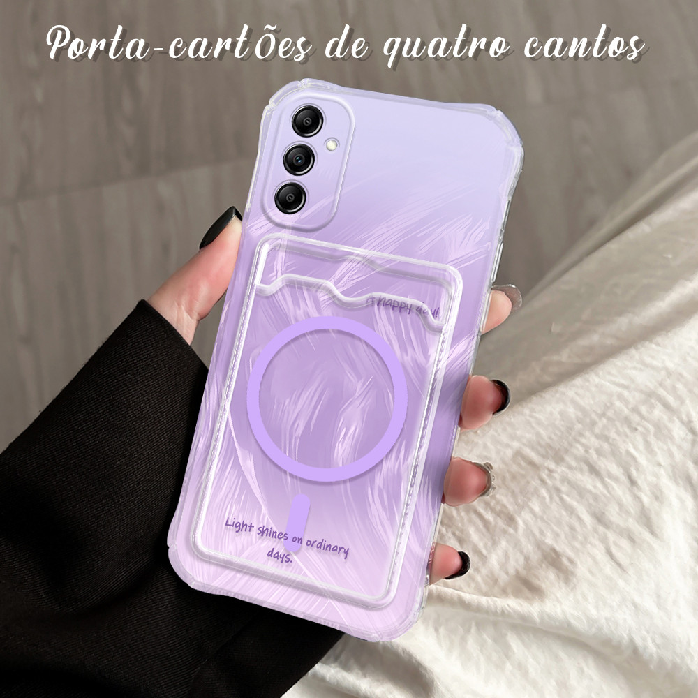 Capa Para Samsung Galaxy A14 4G 5G Kawaii Silicone De Capinha KB6181 em Oferta na Shopee