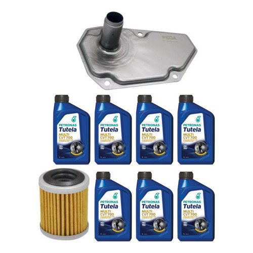 Kit Troca Óleo Câmbio Automático Petronas Duster Cvt