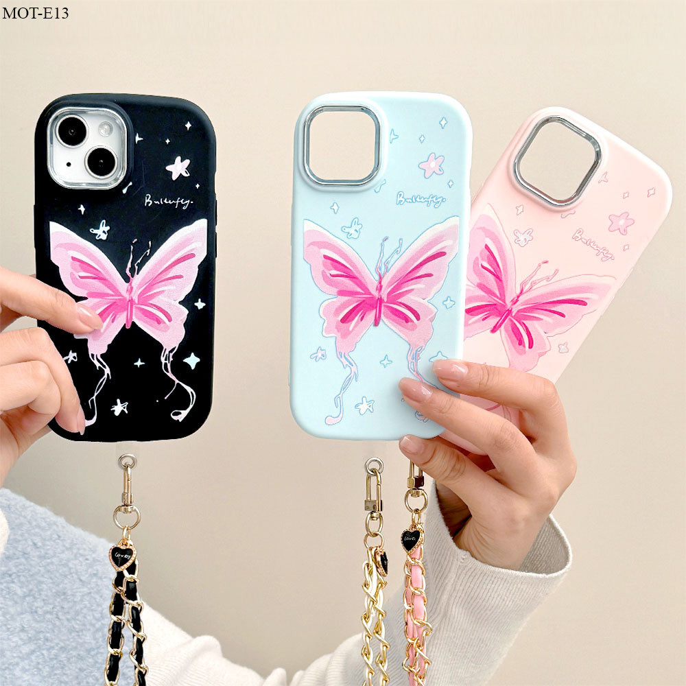 Capa Para Motorola Moto E13 E20 E22 E32 E40 E6 E6S E7 20 30 40 50 Fusion Edge Power Plus Neo 5G Capinha Cordão BB 0209