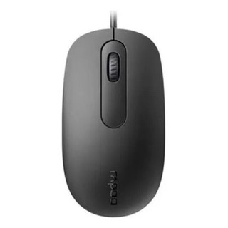 Mouse Com Fio Rapoo N200 USB 3.0 Óptico 1600 DPI PC Notebook Escritório Home Office - Clique Silencioso