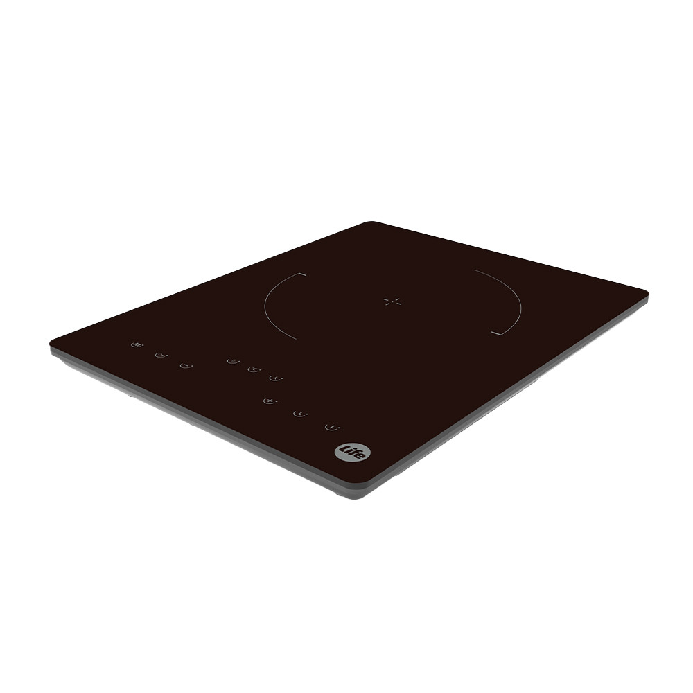 Cooktop Indução Life 1 Boca Touch Timer Mesa Vidro 127V