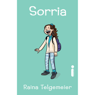 Sorria por Raina Telgemeier, Intrínseca em Oferta na Shopee
