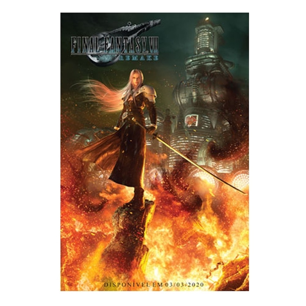 Bookzine Bookzine Pôster Gigante - Final Fantasy VII Remake