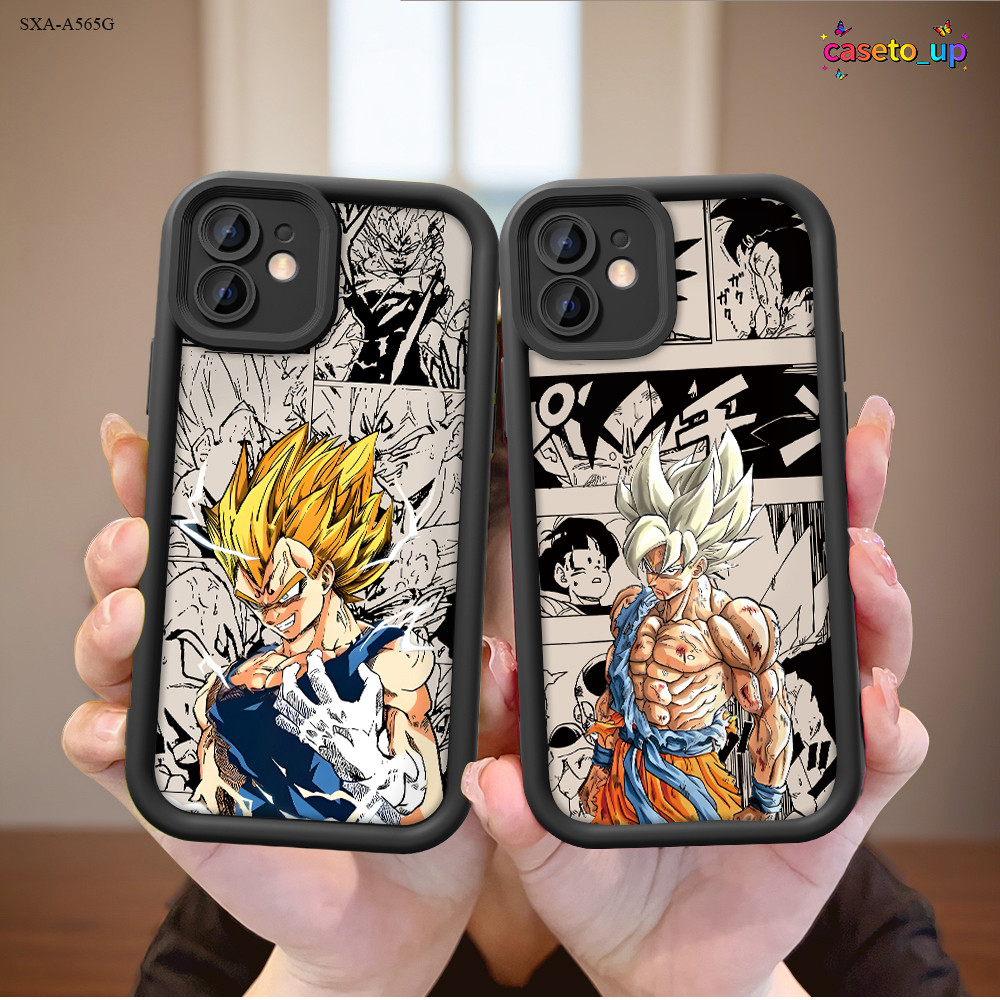 Capinha de Silicone Preta Para Samsung Galaxy A56 A55 A54 A53 A52 A52S A36 A35 A34 A32 4G 5G Capa de Celular TY6653