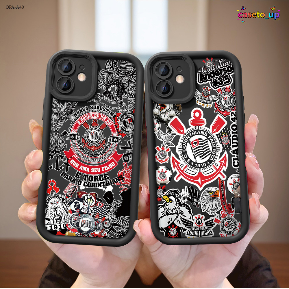 Capinha de Silicone Preta Para OPPO A40 A60 4G 5G Capa de Celular TY6692 em Oferta na Shopee