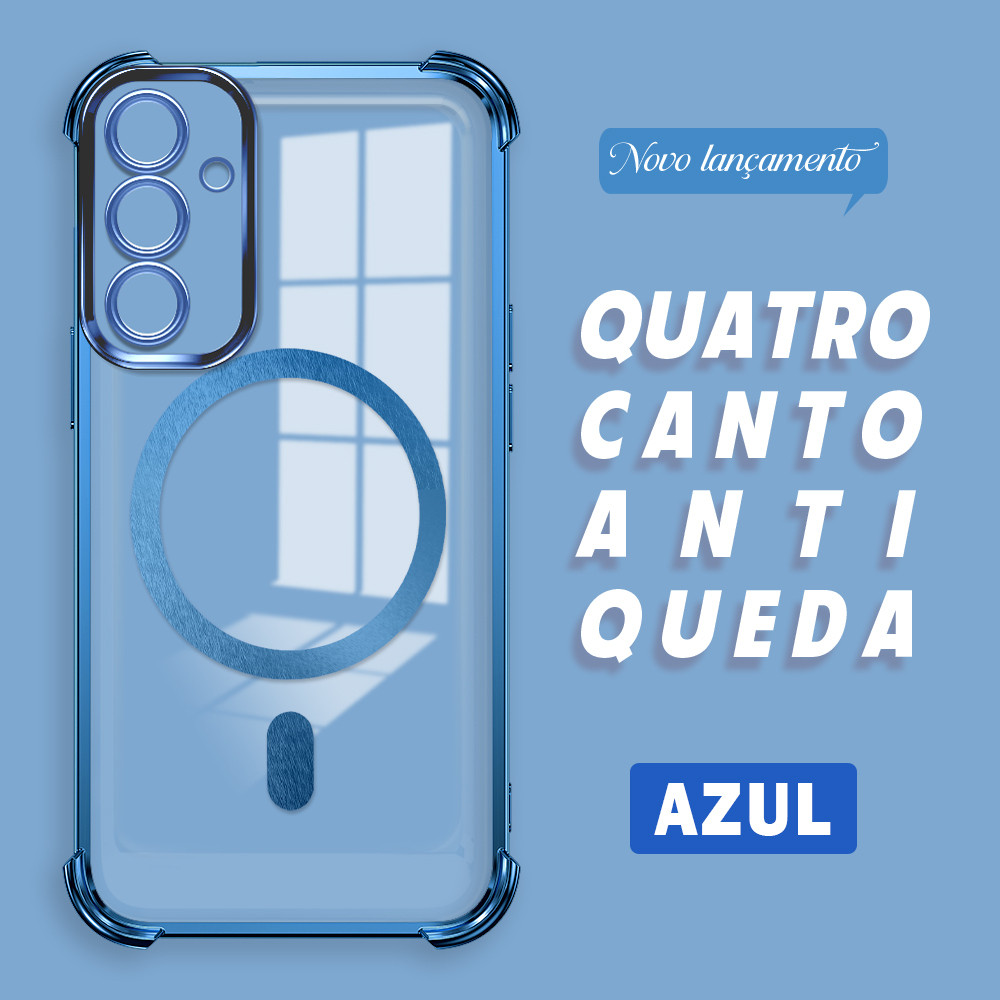 Capa Para Samsung Galaxy A25 5G Transparente Capinha 0056 FS