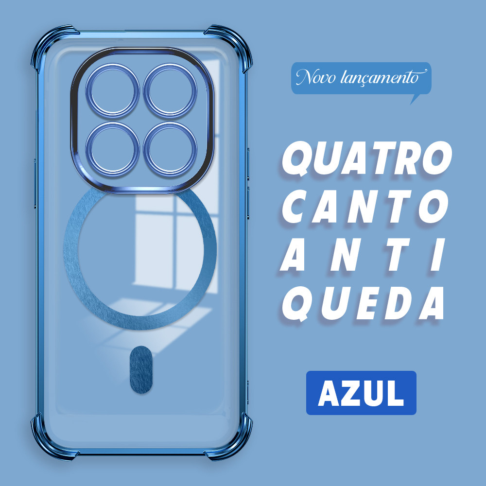 Capa Para Xiaomi Redmi Note 14 Pro 5G Transparente Capinha 0056 FS