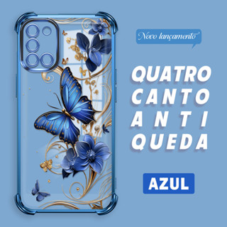 Capa Para Samsung Galaxy A31 Transparente Capinha 0647 FS em Oferta na Shopee