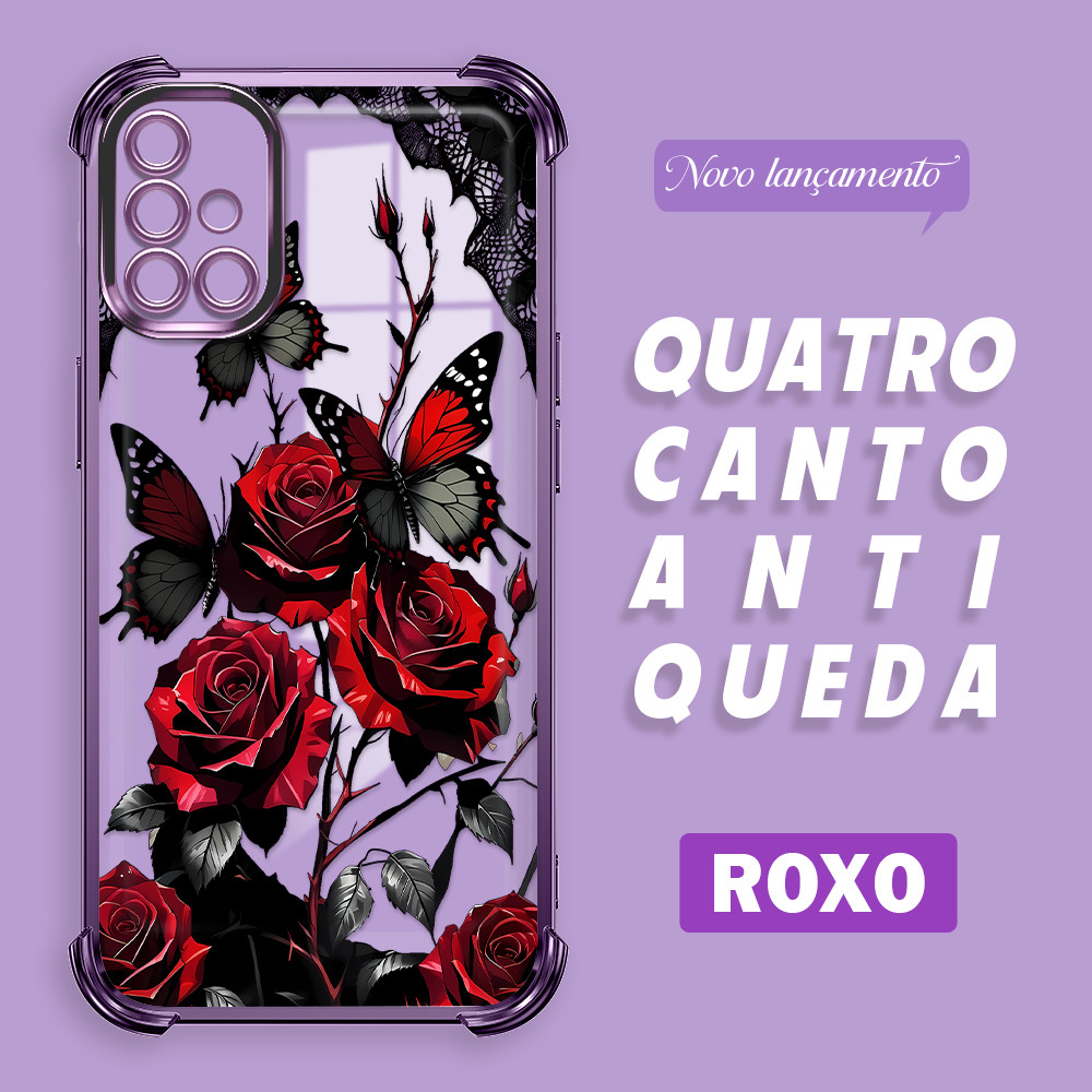 Capa Para Samsung Galaxy A51 Transparente Capinha 0071 FS