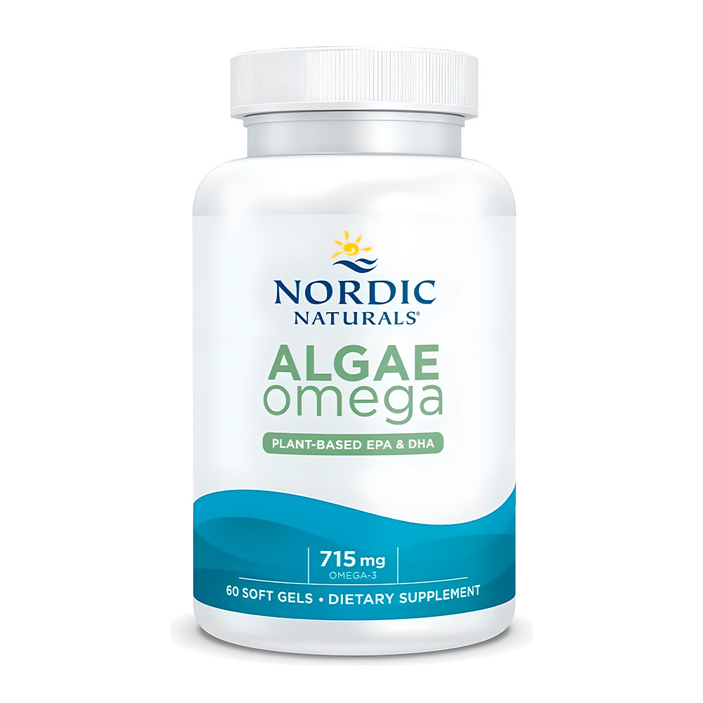 Algae Omega Nordic Naturals 60 Softgels Uso Diário Vegano Made in EUA