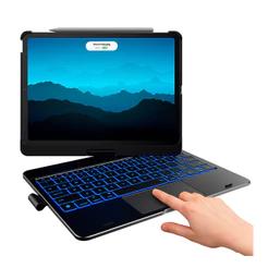 Capa Teclado iPad Pro/Air 11 Typecase Trackpad Retroiluminad