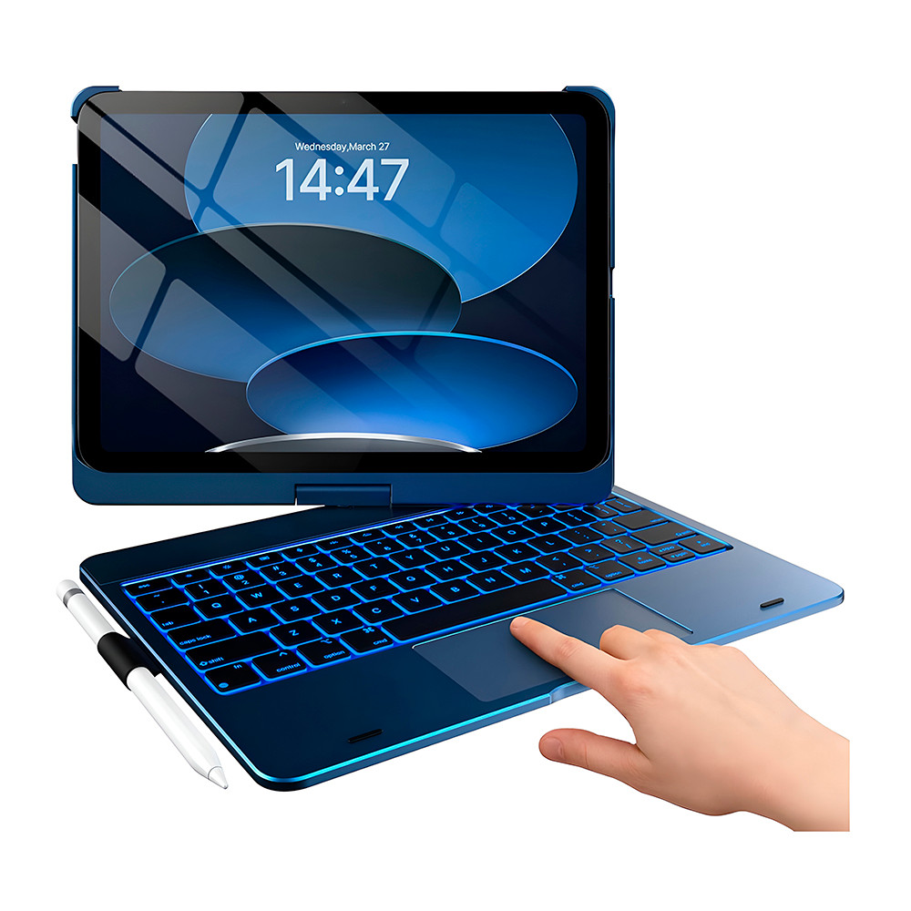 Capa Teclado Touch iPad 10ª Geração Typecase Trackpad 360° em Oferta na Shopee