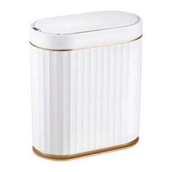 Lixeira Automática 7,5L Sensor Slim Banheiro Cozinha Elpheco
