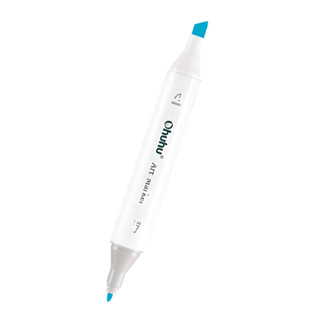 Marcador Álcool Ohuhu B111 Blue Ponta Dupla Profissional em Oferta na Shopee