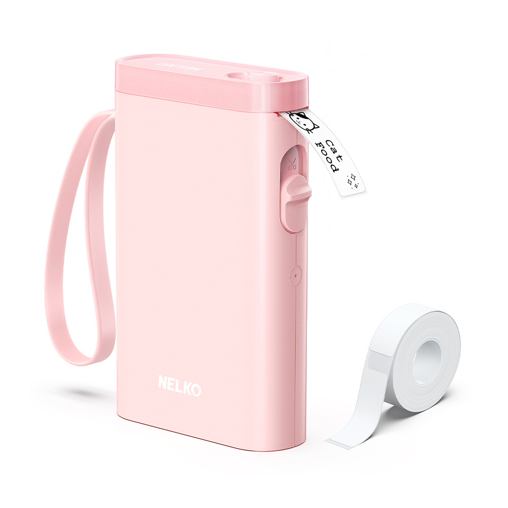 Rotuladora Térmica Nelko P21 Bluetooth Portátil com Fita em Oferta na Shopee