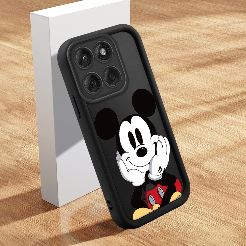 Capinha Para Motorola Moto Edge 60 Fusion 60 5G Capa De Celular Macia Silicone Protetora Preta Case BTY 5040 em Oferta na Shopee