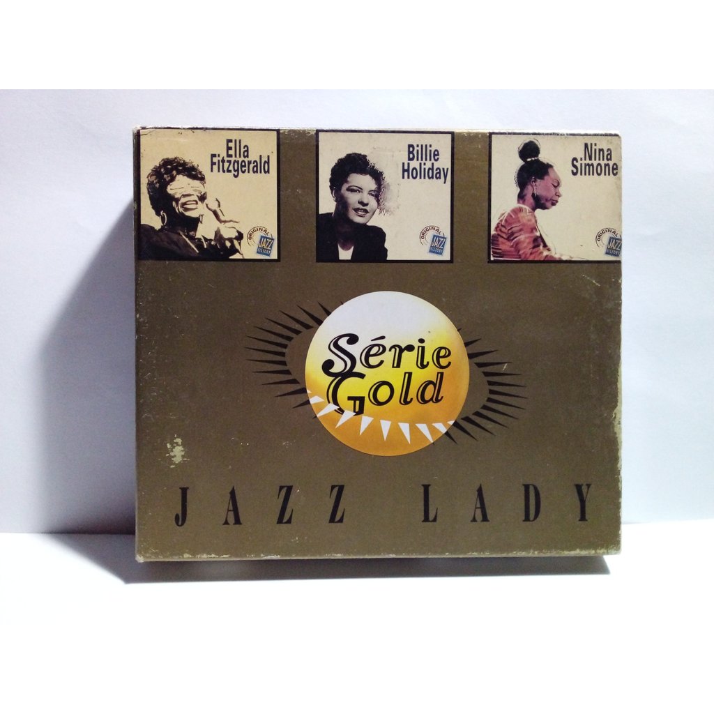 Box Cd Jazz Lady (Ella Fitzgerald, Billie Holiday E Nina Simone) - 3 Cds - Importado