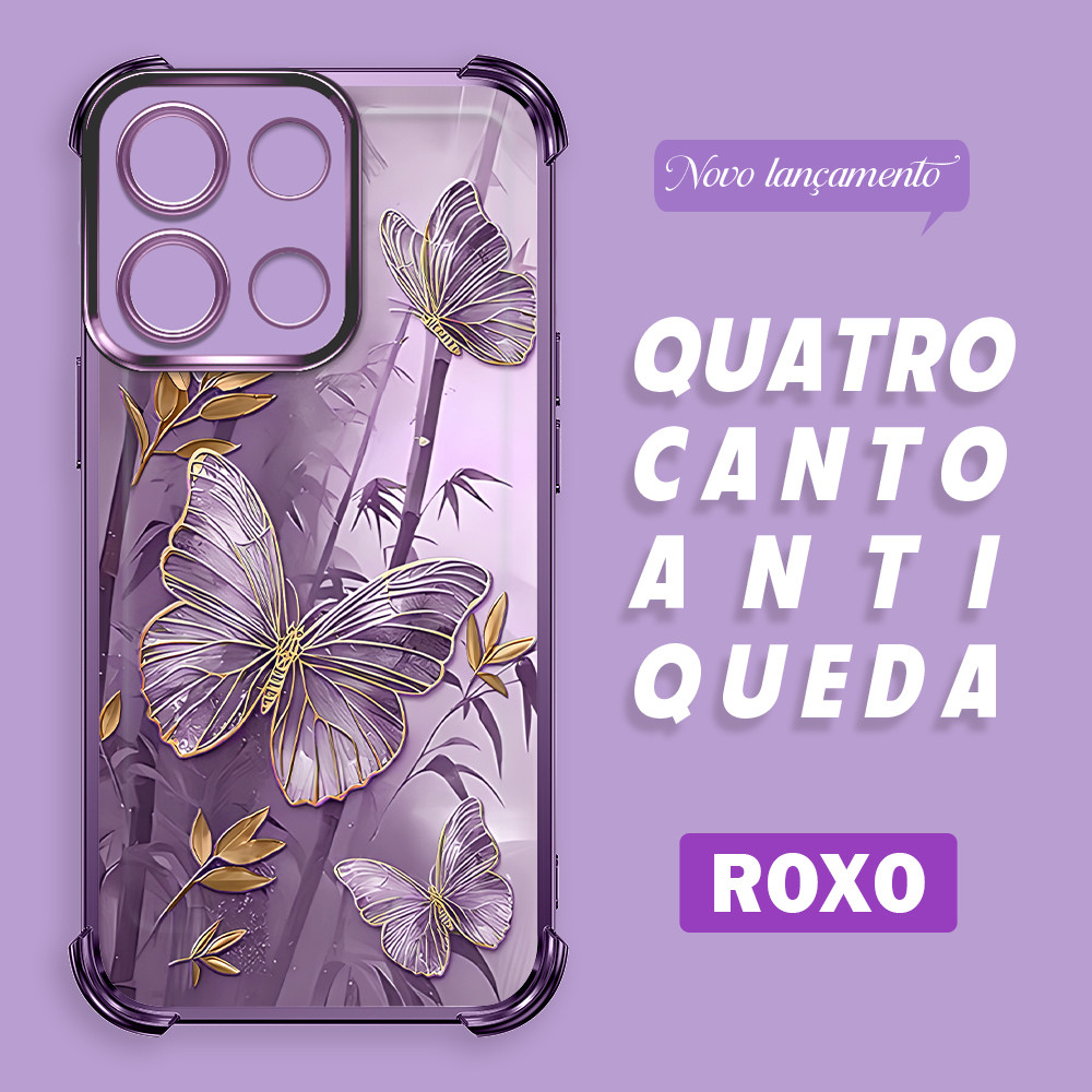 Capa Para Motorola Moto G15 G17 Capinha De Celular Macia Case Transparente Anti Choque TPU Normal Caso 0642 FS