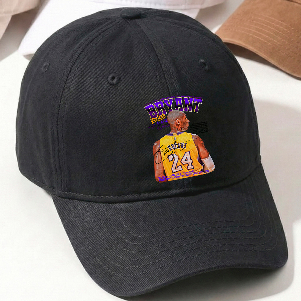 Boné Baseball Strapback Kobe Bryant 24 Camisa Lakers Costas