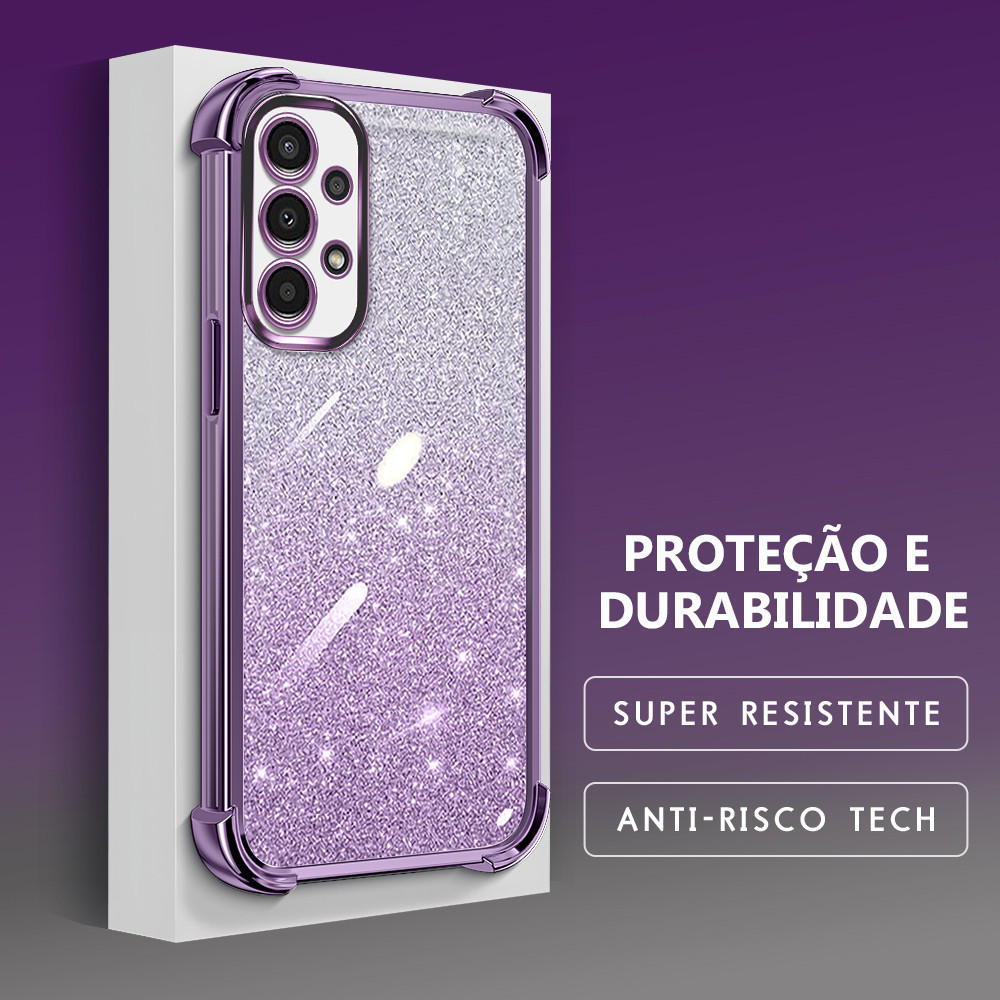 Capa Para Samsung Galaxy A13 4G Capinha Anti Choque Case Transparente 0669 FS