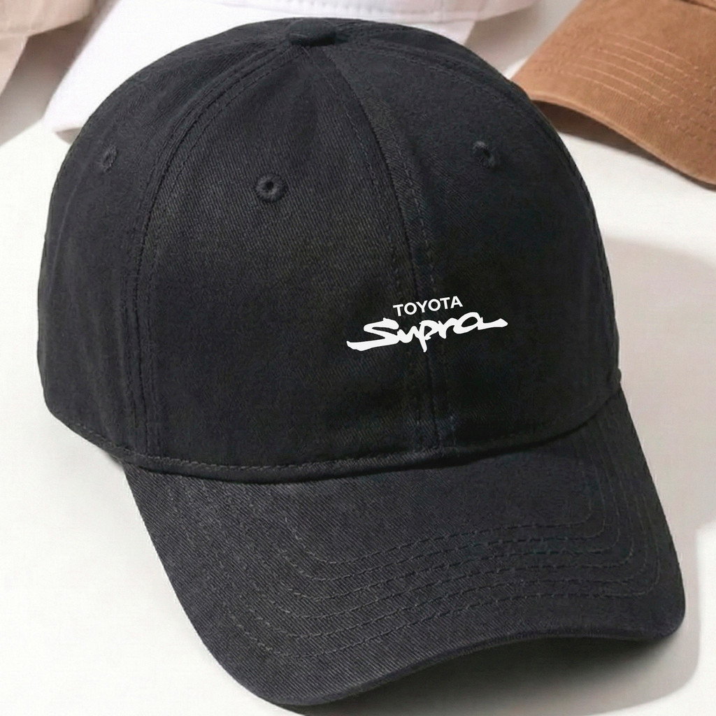 Boné Masculino Beisebol Toyota Supra Logo – Aba Curva Drift Esportivo JDM
