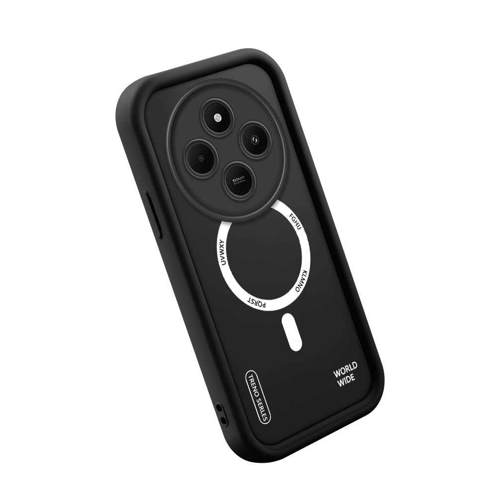 Capinha Para Xiaomi Redmi 14C Poco C75 A4 5G Case Normal Capa De Celular Preto Macio Silicone 5585 TYB