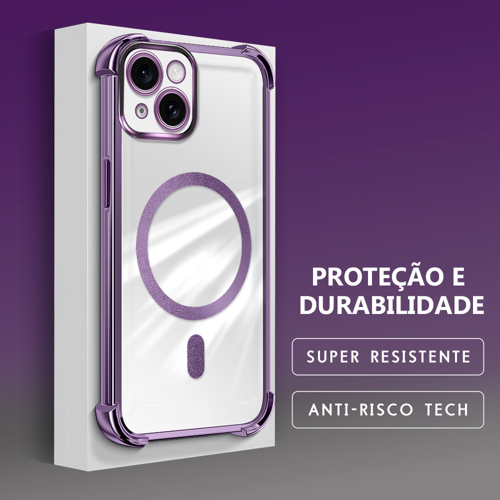 Capa Para Motorola Moto Edge 60 Fusion 5G Capinha Anti Choque Case Transparente 0056 FS