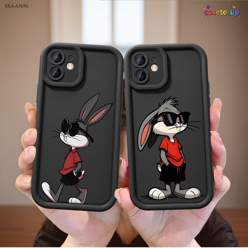 Capinha de Silicone Preta Para Samsung Galaxy A56 A55 A54 A53 A52 A52S A36 A35 A34 A32 4G 5G Capa de Celular TY7120