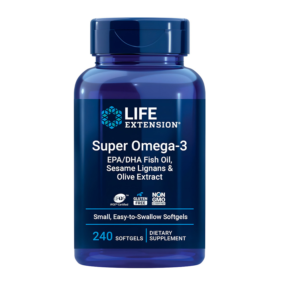 Ômega 3 Óleo de Peixe EPA DHA 240 Softgel Apoio Cognitivo