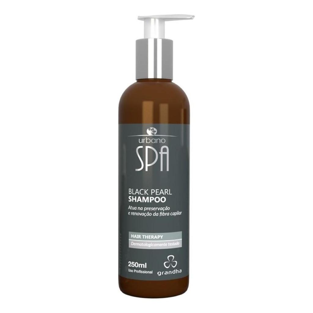 Grandha Urbano Spa Black Pearl Shampoo Hair Therapy 250ml