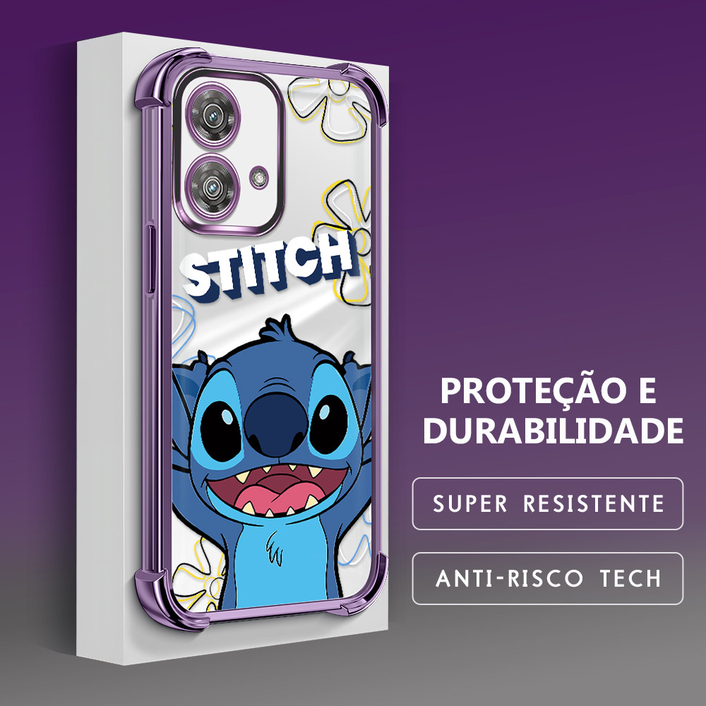 Capinha Para Motorola Moto Edge 40 Neo 5G Capa de Transparente Anti Choque Celular FS0337
