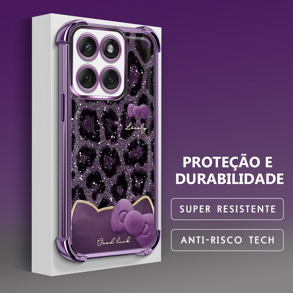 Capinha Para Motorola Moto Edge 60 Fusion 60 5G Capa de Transparente Anti Choque Celular FS0610