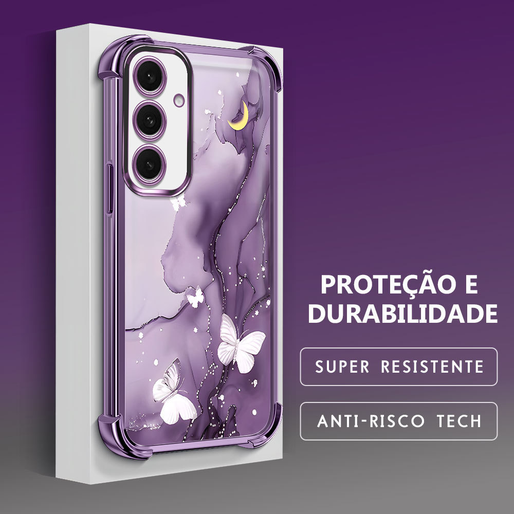 Capinha Para Samsung Galaxy S24 FE 5G Capa De Celular Silicone Anti Impacto De Telefone Case FS0710 em Oferta na Shopee