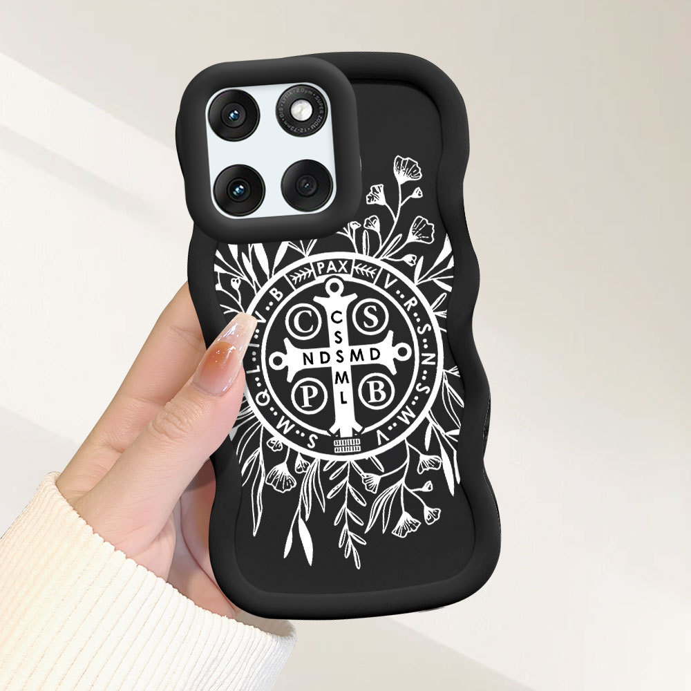 Capa Para Motorola Moto Edge 60 Fusion 60 5G Capinha Macia De Silicone Celular Católica 0327 MKL em Oferta na Shopee