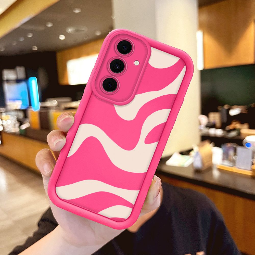 Capinha Capa De Silicone Macia Anti-impacto Para Samsung Galaxy S24 FE 5G Case Rose Verde Criativa TY 0330 em Oferta na Shopee