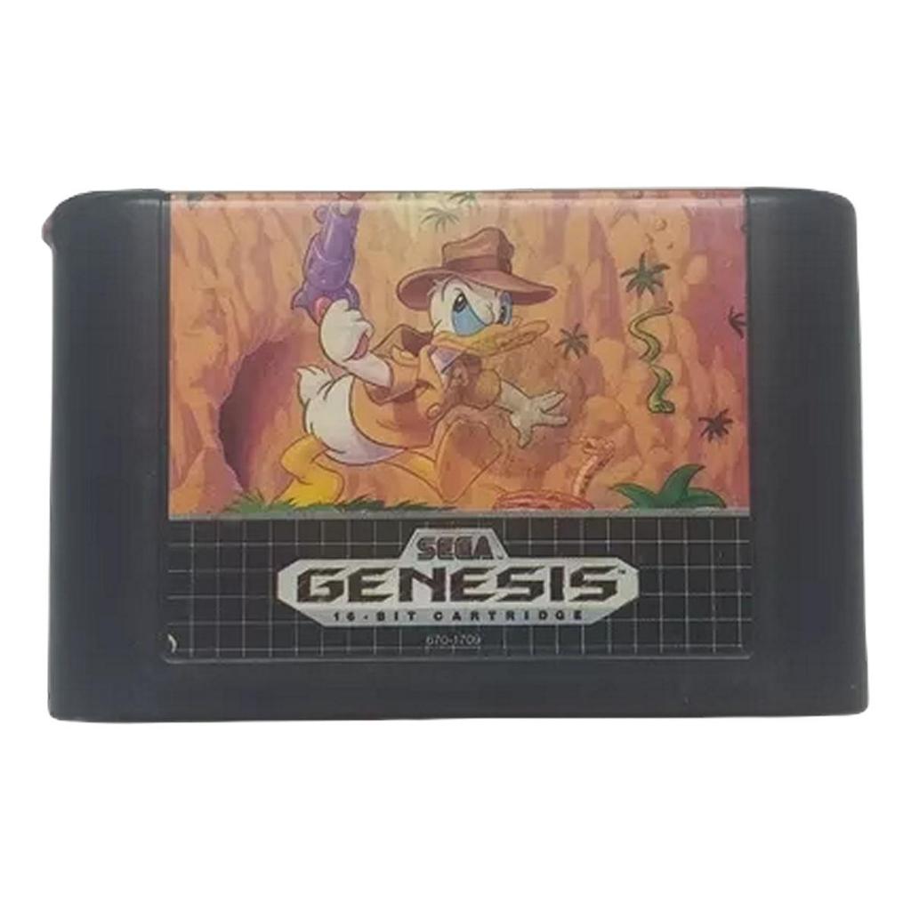 Id 41 Quackshot Original Pato Donald Mega Drive Genesis Fita