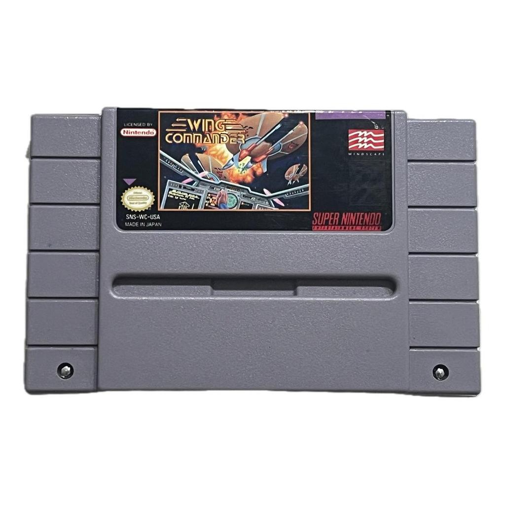 Id 615 Wing Commander Snes Original Super Nintendo