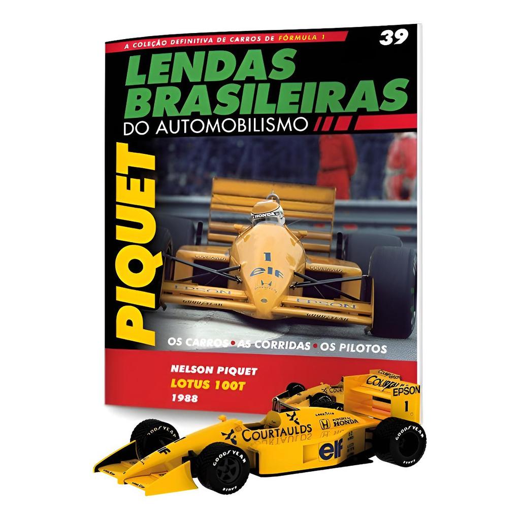 1:43 Miniatura Lotus 100t Piquet Lendas Brasileiras Ñ Senna