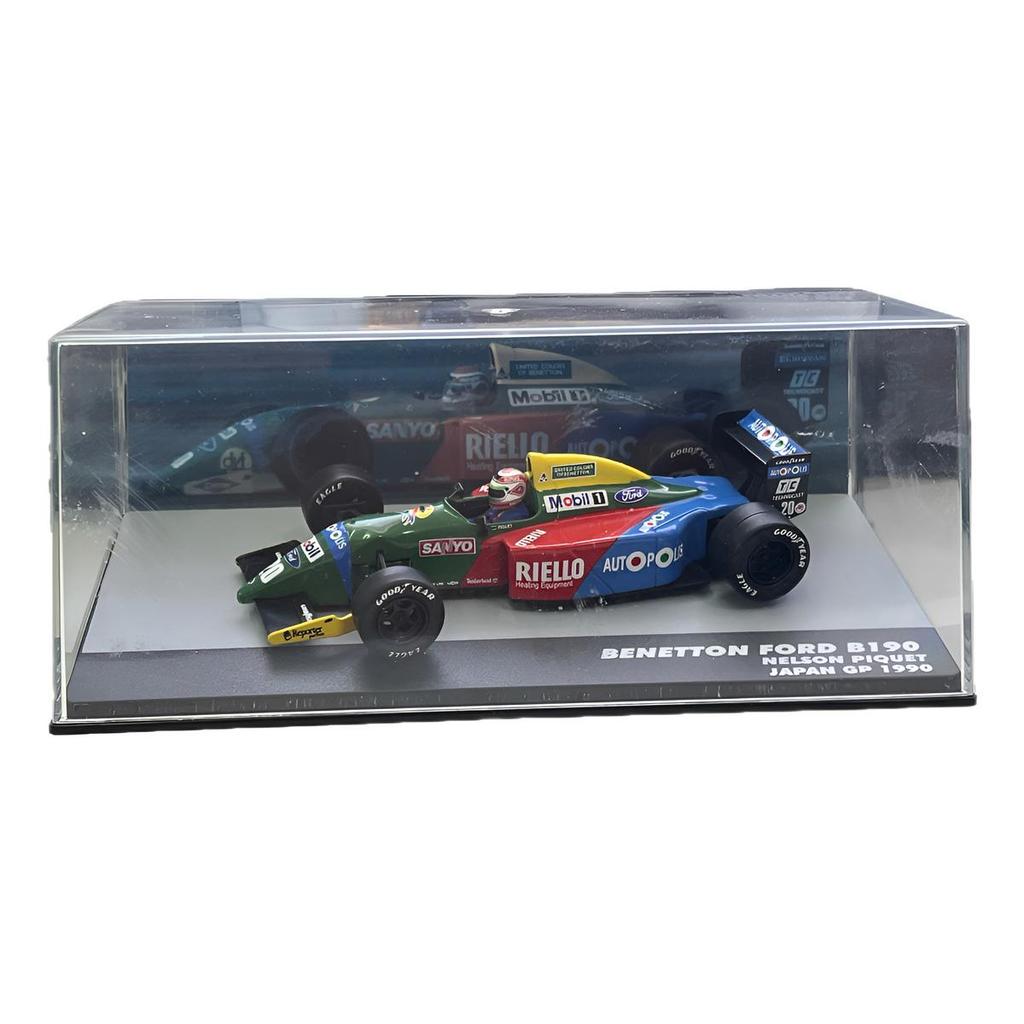 1:43 Miniatura Benetton Piquet Lendas Brasileiras Ñ É Senna