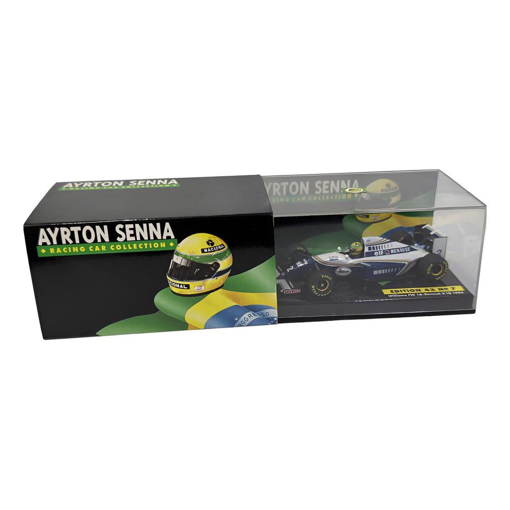 Minichamps 143 Williams Fw16 Senna Collection Miniatura