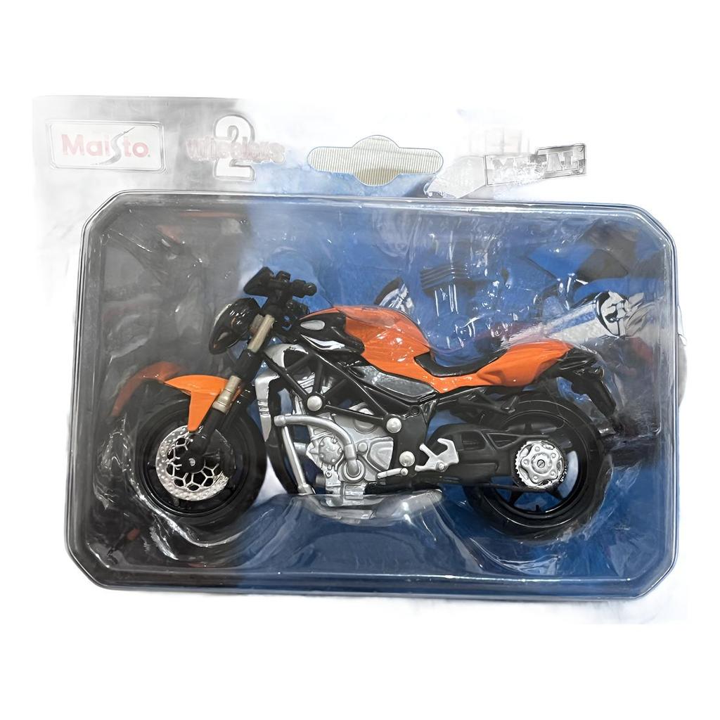 1:18 Moto Mv Agusta Brutale Colecao Jornal Extra Miniatura