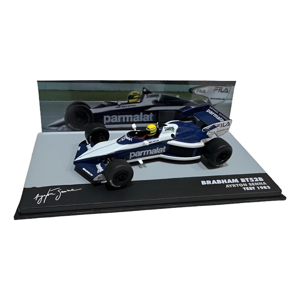 1:43 Brabham Bt52 Senna Lendas Brasileiras Miniatura