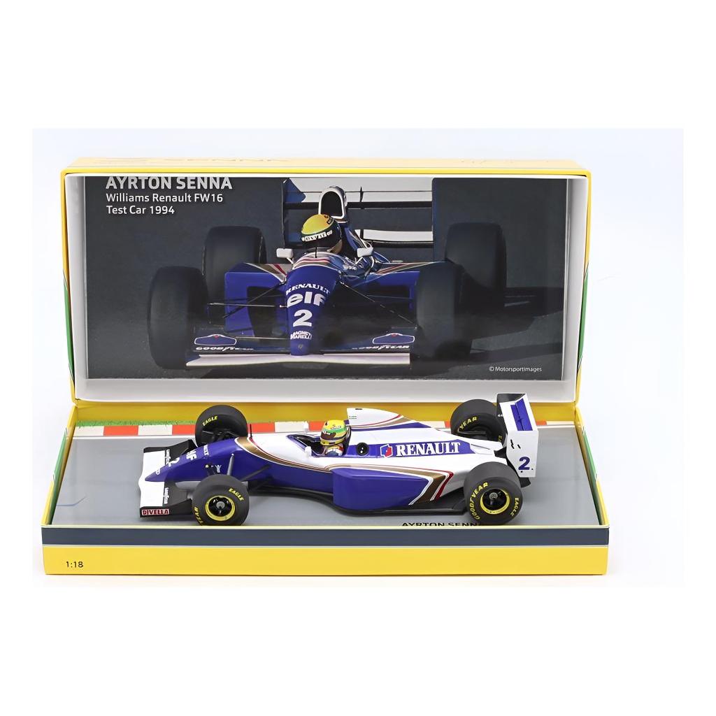 118 Minichamps Ayrton Senna Williams Fw16 Test Car 1994