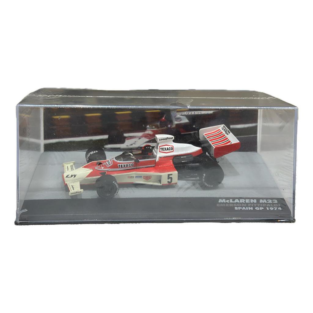 1:43 Miniatura Mclaren M23 Fittipaldi Lendas Brasileiras