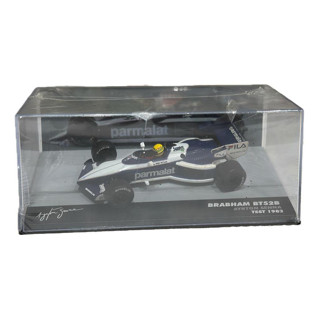 1:43 Miniatura Brabham Bt52b Senna Lendas Brasileira